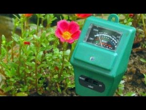 Прибор для измерения кислотности почвы ,влажности и освещённости.