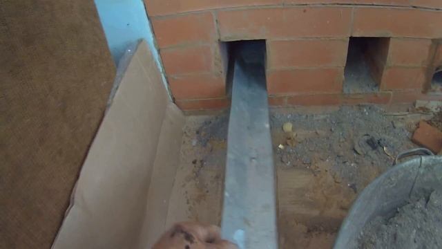 В своей кирпичной печи установил металлические трубы смотреть онлайн