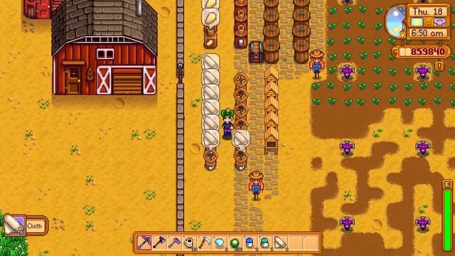 How to get Cloth - Stardew Valley смотреть онлайн