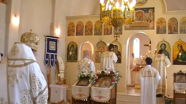 Служба на Животоприемен източник на Пресвета Богородица. Сандански 2013 г. смотреть онлайн