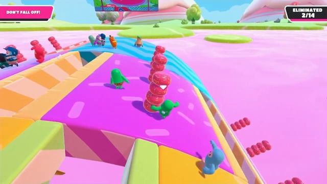 Roll Out: Walkthrough and How to Win (Fall Guys: Ultimate Knockout) смотреть онлайн