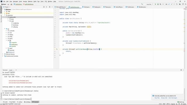 Java Game Tutorial: Ep 9 - Loading sprites смотреть онлайн