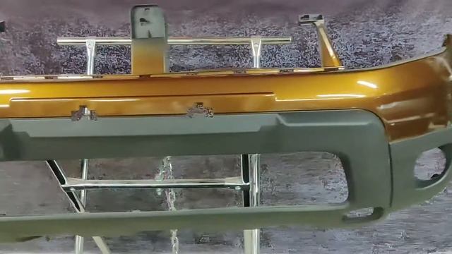 Бампер передний ДАСТЕР DUSTER НОВЫЙ НА ВИДЕО ЦВЕТ CNA BRUN ACAJOU Коричневый орех все цвета КУЗОВКИ смотреть онлайн