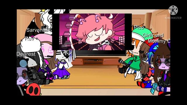 fnf reacts to memes and heartbass but everyone sings it +Daddy dearest and Mommy dearest ||Sarv×Ruv смотреть онлайн