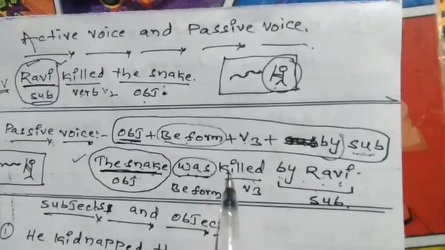 ACTIVE VOICE AND PASSIVE VOICE PART-2 l BASIC ENGLISH IN TELUGU CHANNEL смотреть онлайн