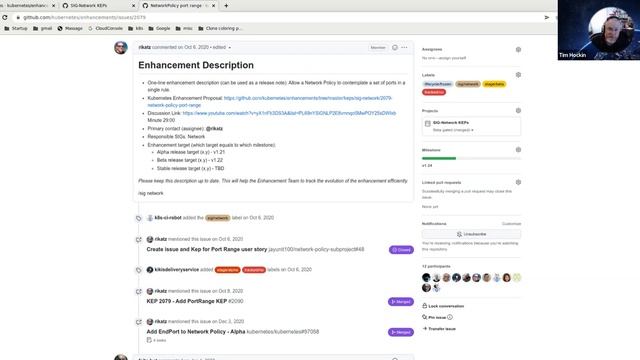 Kubernetes SIG Network Bi-Weekly Meeting for 20220120 смотреть онлайн