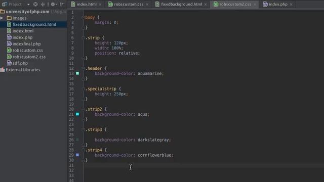 9 - Basics of HTML5/CSS3: positioning html elements on a page, absolute vs. relative смотреть онлайн