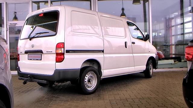 Toyota Hiace 2.5 D-4D 2007 weiss 040017 www.autohaus.biz/suklueneburg смотреть онлайн