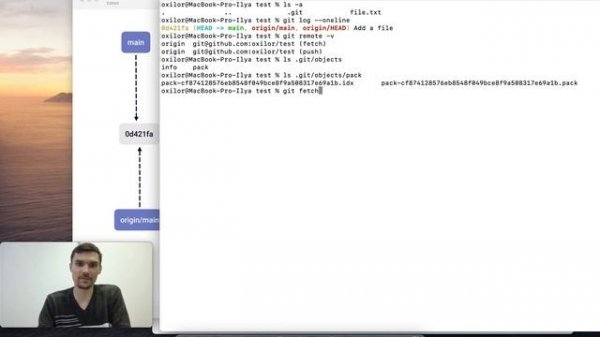 Как получить изменения из удаленного репозитория (git fetch, git pull)
