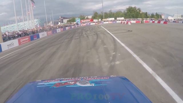 Ваз 2104 TwinTurbo и Аркадий Цареградцев на Sochi Avtodrom
