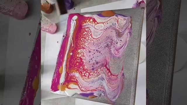 Как украсить деревянную коробку с помощью акриловых красок смотреть онлайн