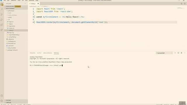 Installing YARN to make EXPO CLI WORK смотреть онлайн