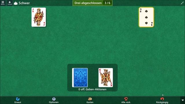 Two Game Tango TriPeaks - Hard #18 | Nov 24, 2020 | Goal: Clear 6 Threes in 1 deal смотреть онлайн