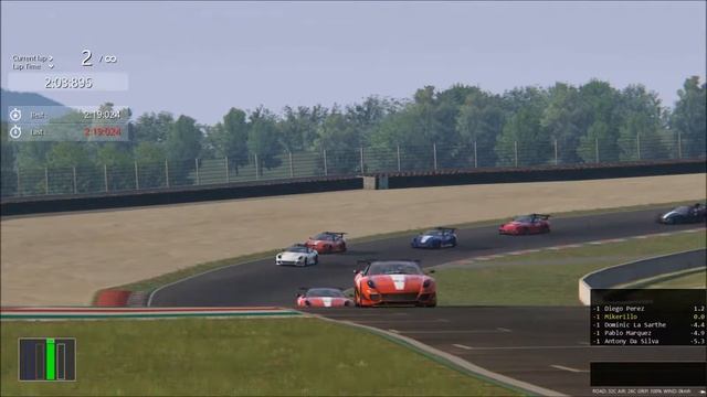 ASSETTO CORSA - Ferrari 599XX Evo Trofeo [Attempt #1] смотреть онлайн