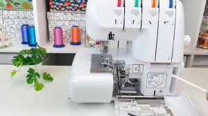 Обзор на 2/3/4-ниточный оверлок VERITAS Elastica II