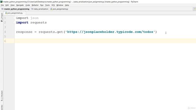 008 Assignment Answer JSON and RequestsREST API смотреть онлайн