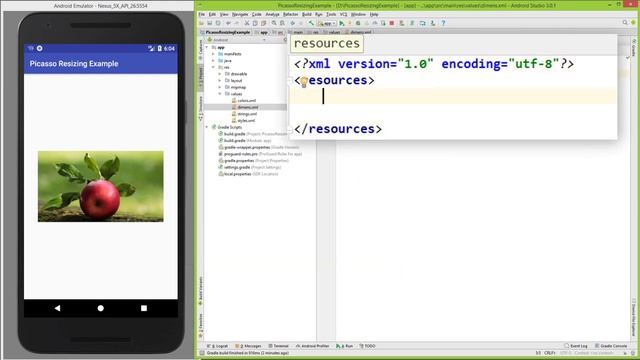 Picasso Resizing & Scaling - Android Studio Tutorial смотреть онлайн