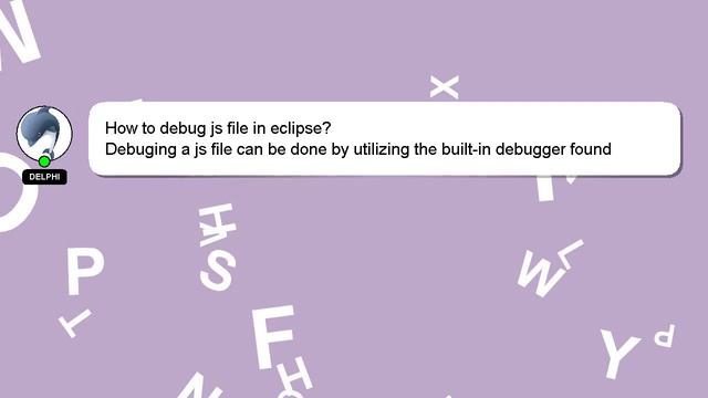 How to debug js file in eclipse? смотреть онлайн