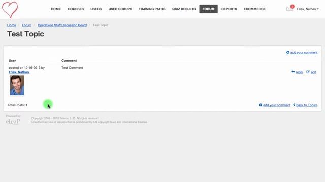 eLeaP: How to create and manage LMS Forums смотреть онлайн