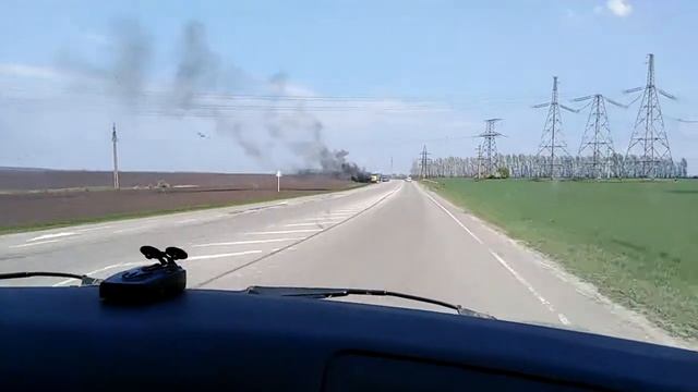 Трасса Курск Суджа 2 мая горит машина смотреть онлайн