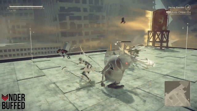 [NieR Automata] Robo Dojo - White Belt + Dinosaur looking machine Quest Guide смотреть онлайн