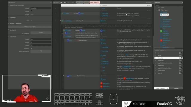 A* Pathfinding on Undirected Graph (Set of Points) Tutorial / Demo смотреть онлайн