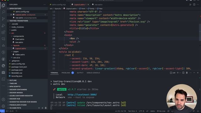 Astro View Transitions смотреть онлайн