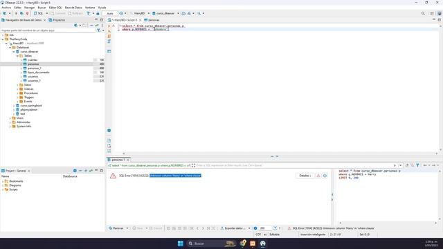 Curso de DBeaver | Como Pasar Parámetros a Las Consultas SQL Usando La Interfaz Gráfica de DBeaver смотреть онлайн