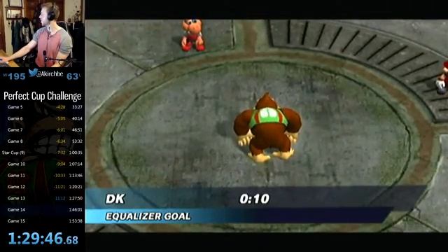 Super Mario Strikers, Perfect Cup Challenge on Legend смотреть онлайн