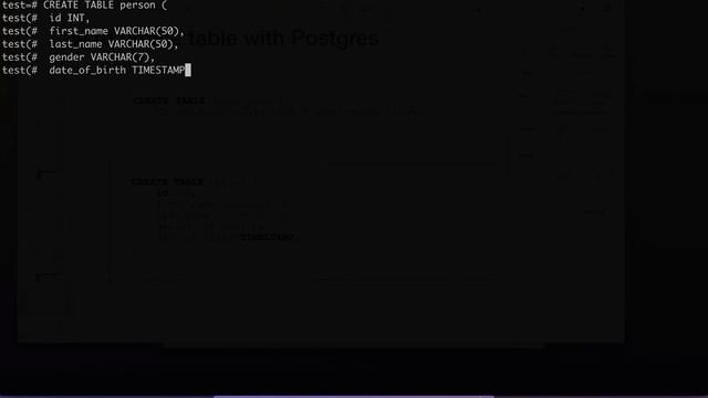 PostgreSQL: Creating Tables Without Constraints | Course | 2019 смотреть онлайн