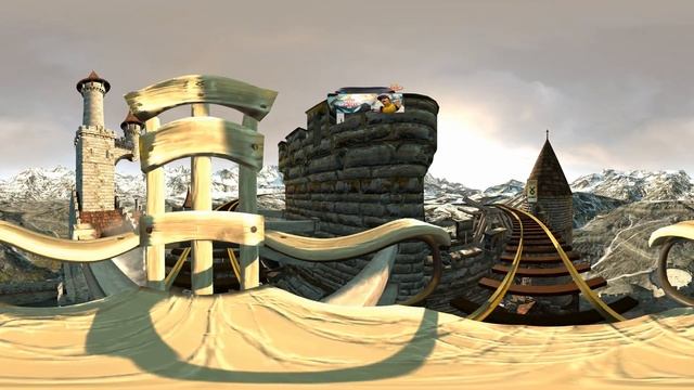 Rift Coaster HD VR 360° 4K Virtual Reality Gameplay смотреть онлайн