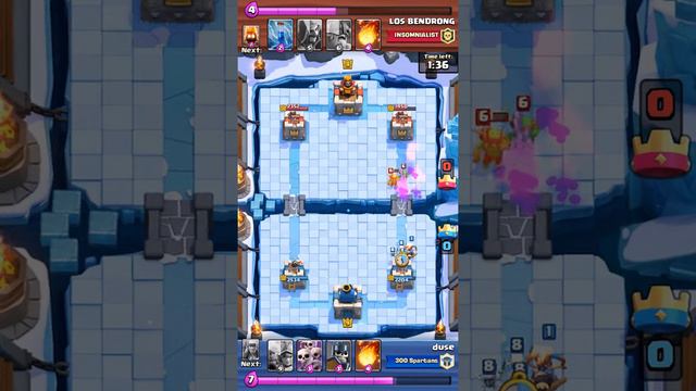 Clash Royale elite barb's 3 musketeers and princess смотреть онлайн