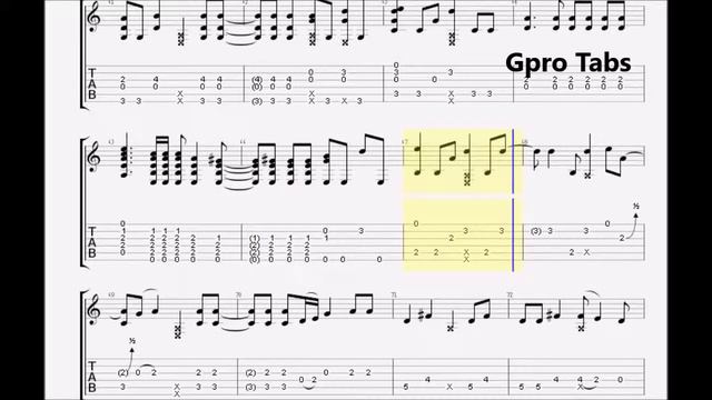 (Limp Bizkit) Behind Blue Eyes - Fingerstyle - Gpro Tabs
