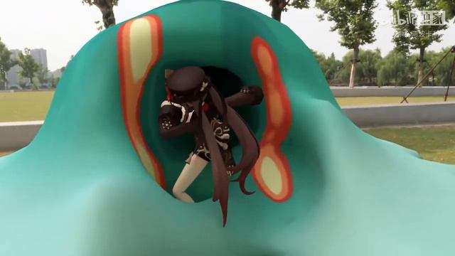 Hutao Vs Slime But...