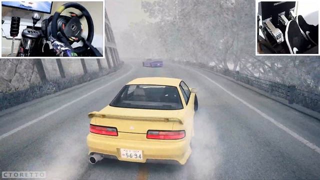 Drifting Left Lane Traffic Touge #3 (w/Best Fail Moments!) | Assetto Corsa смотреть онлайн