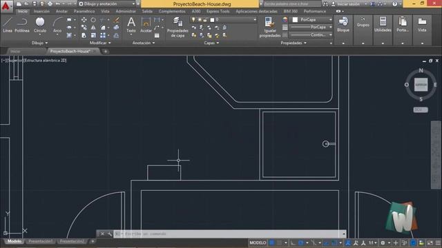 AutoCAD 2016, Colocando inodoro con comando elipse, curso completo en español, cap 4.6.d. смотреть онлайн