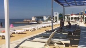 Пляж отеля Севастополя Аквамарин