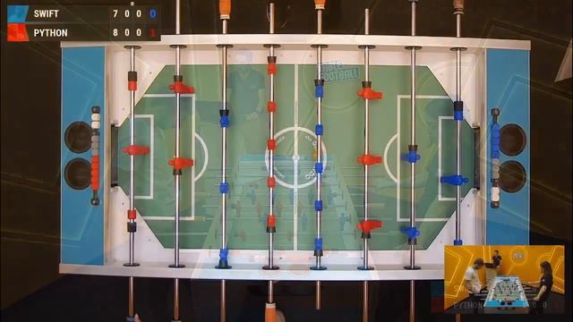 Table Football | A.KAMALYAN(SWIFT) - M.Sahakyan(PYTHON) | 07.02.2022 21:50(GMT+4) | MFL B смотреть онлайн