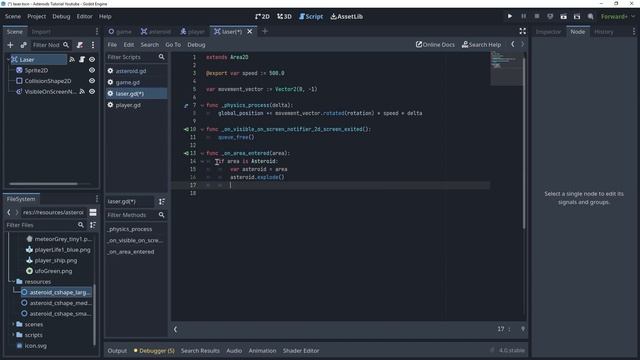 How To Make Asteroids in Godot 4 (Complete Tutorial) смотреть онлайн