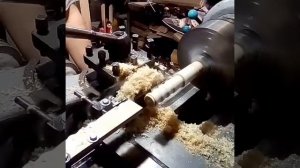 Точение ручек, для шампуров, при помощи копира.