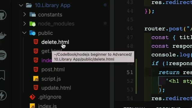 16. JSON & Project Structure || Nodejs Beginner to Advanced || Codebook смотреть онлайн
