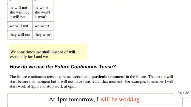 Future Continuous Tense - Use Of Future Continuous Tense in Speaking - Class 11 смотреть онлайн