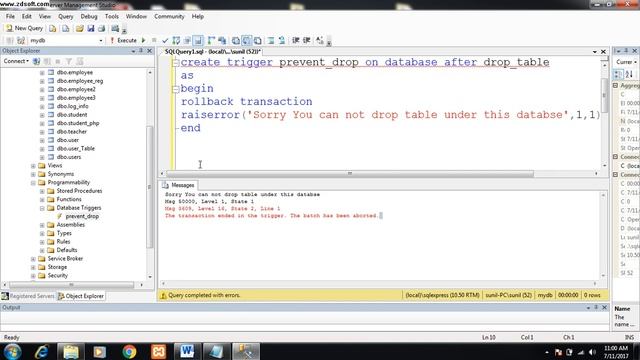 sql ddl trigger magic table смотреть онлайн