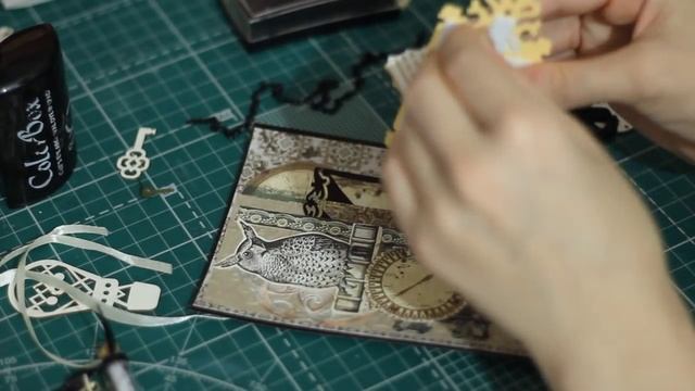 ☆Как сделать скрап открытку на 23 февраля ☆ Мастер класс от Светланы SB☆ смотреть онлайн