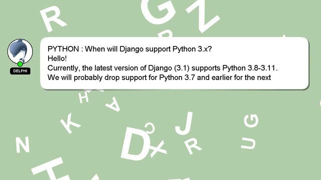 PYTHON : When will Django support Python 3.x? смотреть онлайн