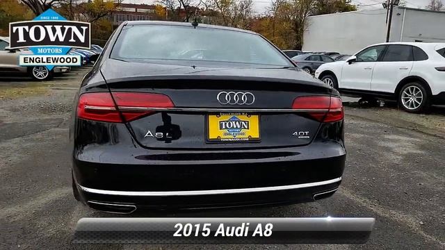 Used 2015 Audi A8 L 4.0T, Englewood, NJ PAA9936 смотреть онлайн