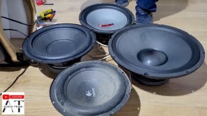 JBL Partybox 1000 with 4 Subwoofers CONNECTED SIMULTANEOUS