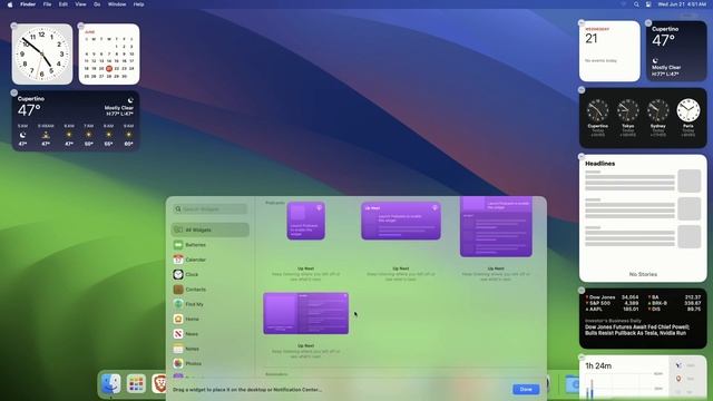 How To Use Widgets On MacOS Sonoma