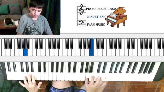 TUTORIAL PIANO MINUET SYNTHESIA YAMAHA PSR 520 IVAN MUSIC смотреть онлайн