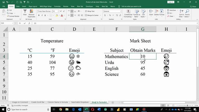 VBA To Protect Multiple TAB Sheets in one go | Excel | English смотреть онлайн
